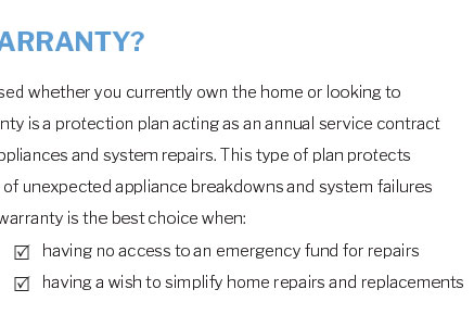 home warranty montana